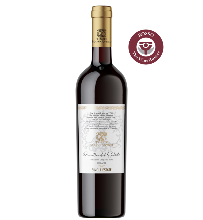 Tenute Masso Antico Primitivo Salento - IGT Biologico- Single Estate